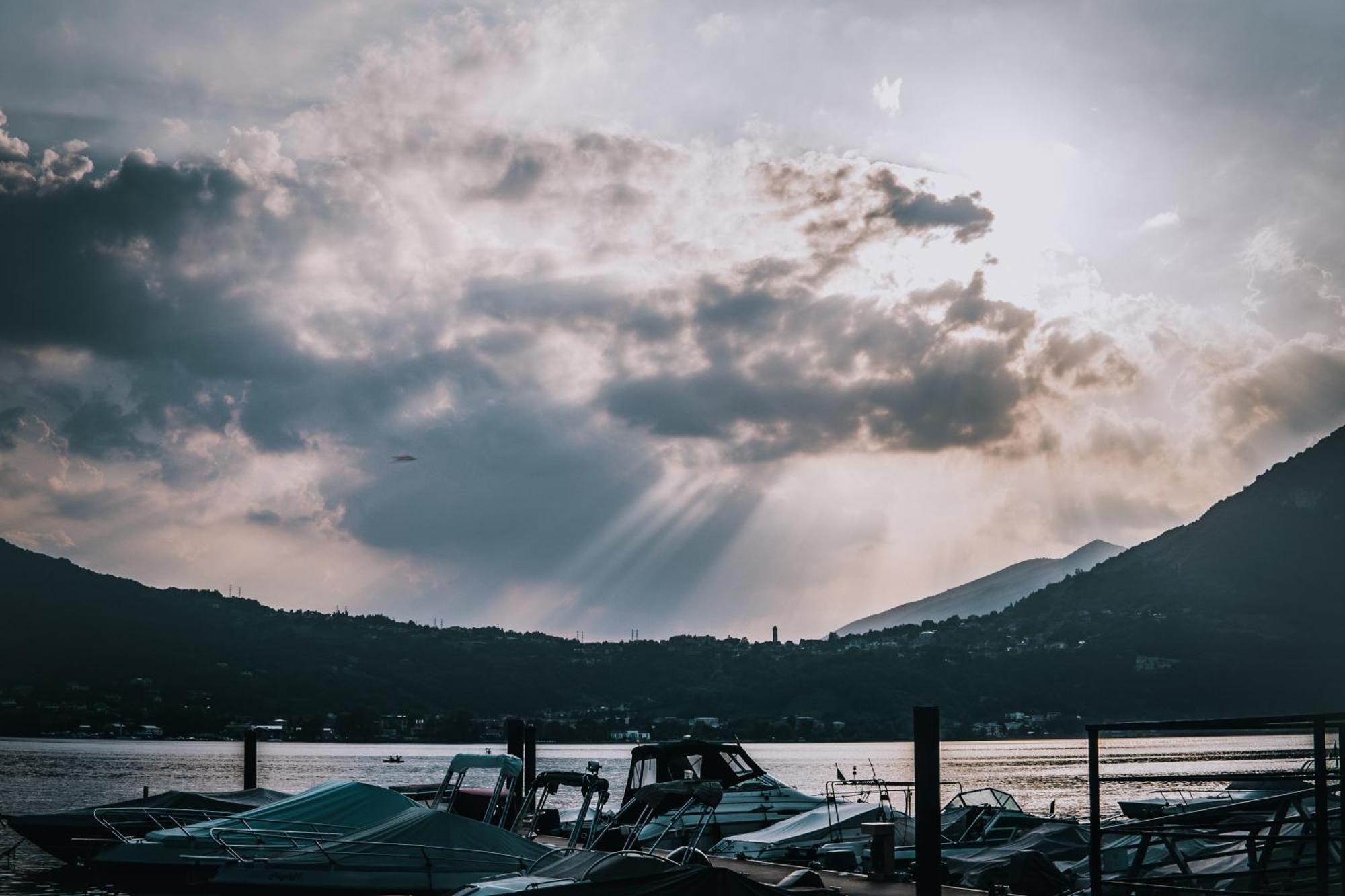 Lake House Vercurago Bagian luar foto